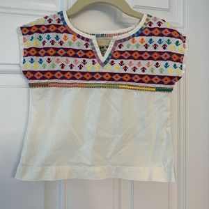 ✔️SOLD✔️Peek embroidered blouse